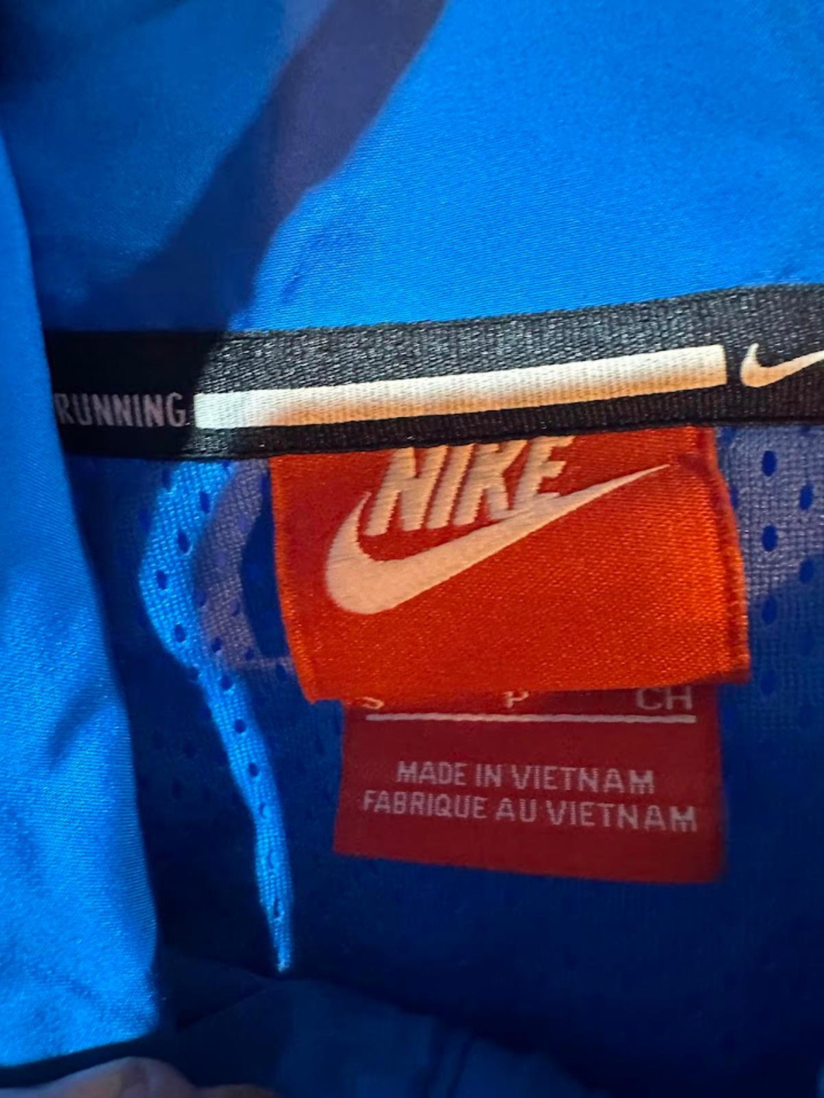 Nike Running Blue Zip Jacket Women’s S