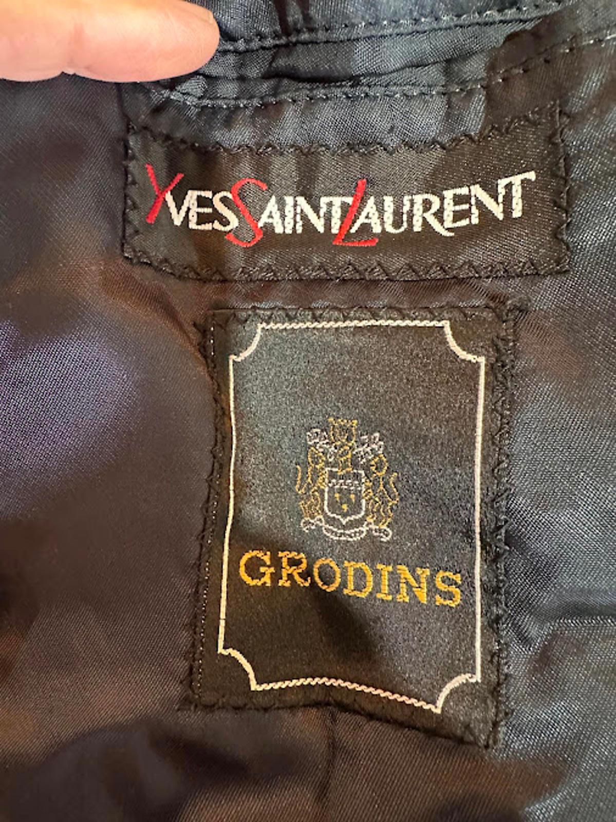 Vintage YSL Pour Homme France Wool Blazer