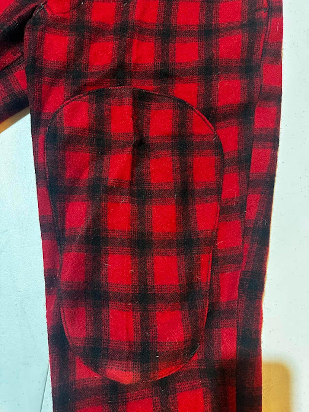 Vintage Woolrich Red Plaid Wool Hunting Pants USA