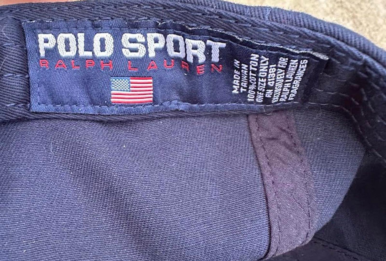 Vintage Polo Sport RL2000 USA Hat Ralph Lauren