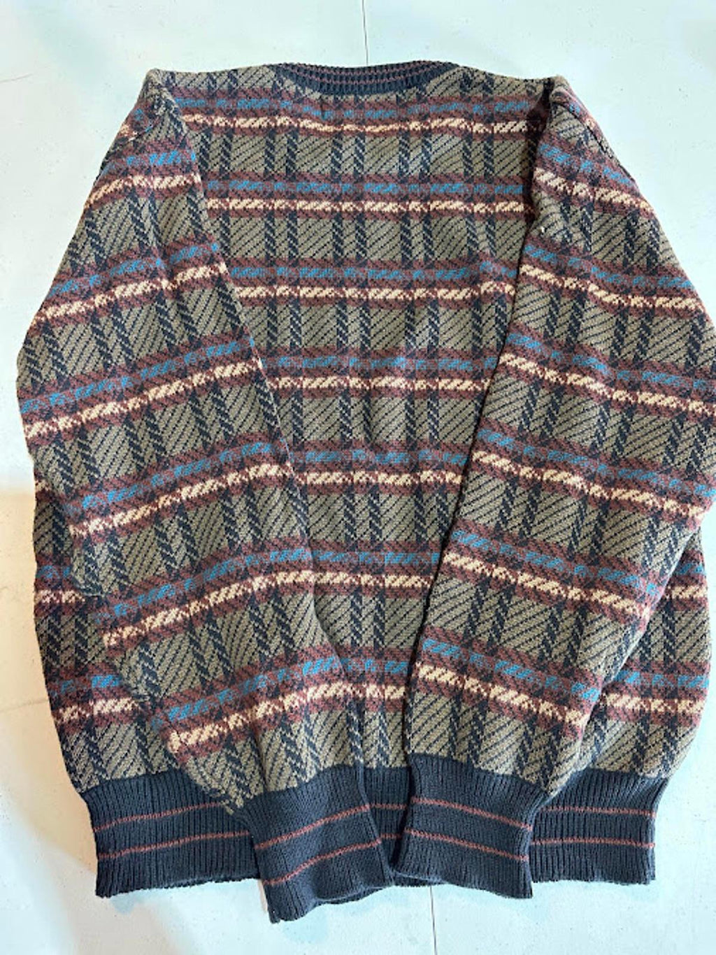 Shenandoah USA Cotton Sweater Mens L Vintage