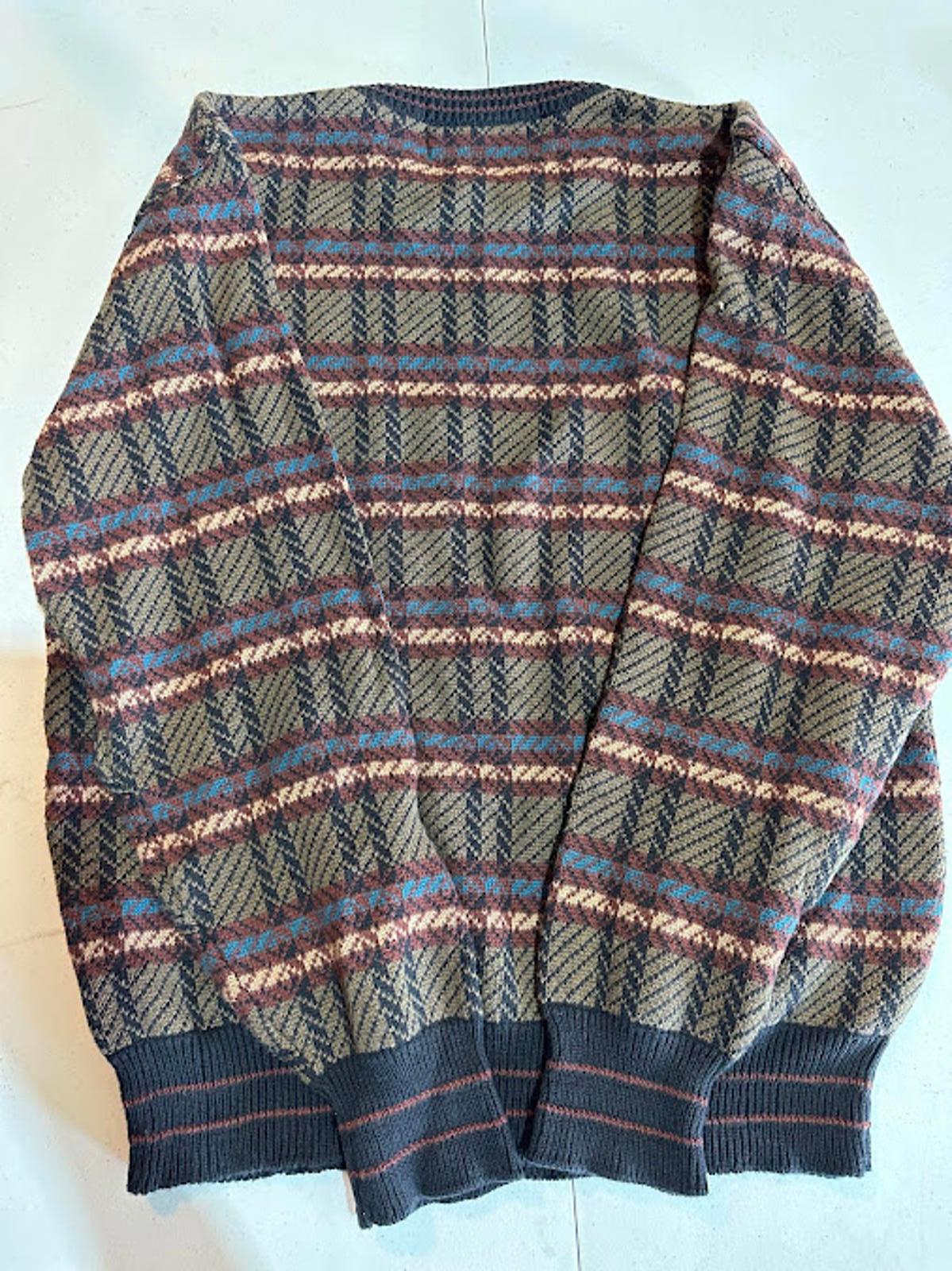 Shenandoah USA Cotton Sweater Mens L Vintage