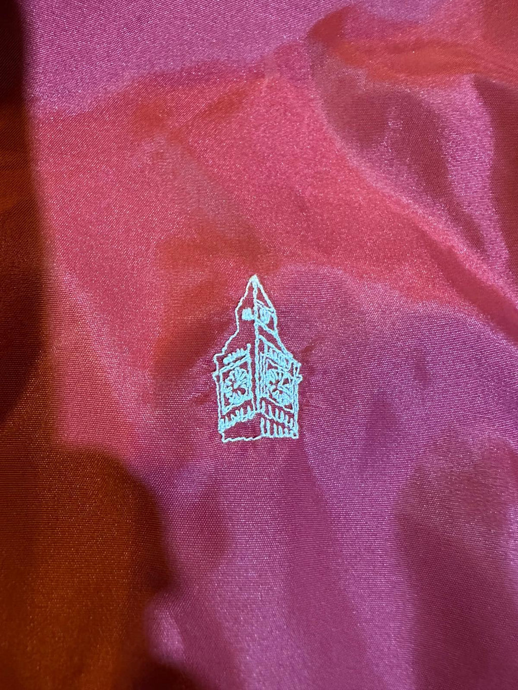 Vintage London Fog Red Nylon Coaches Jacket L USA
