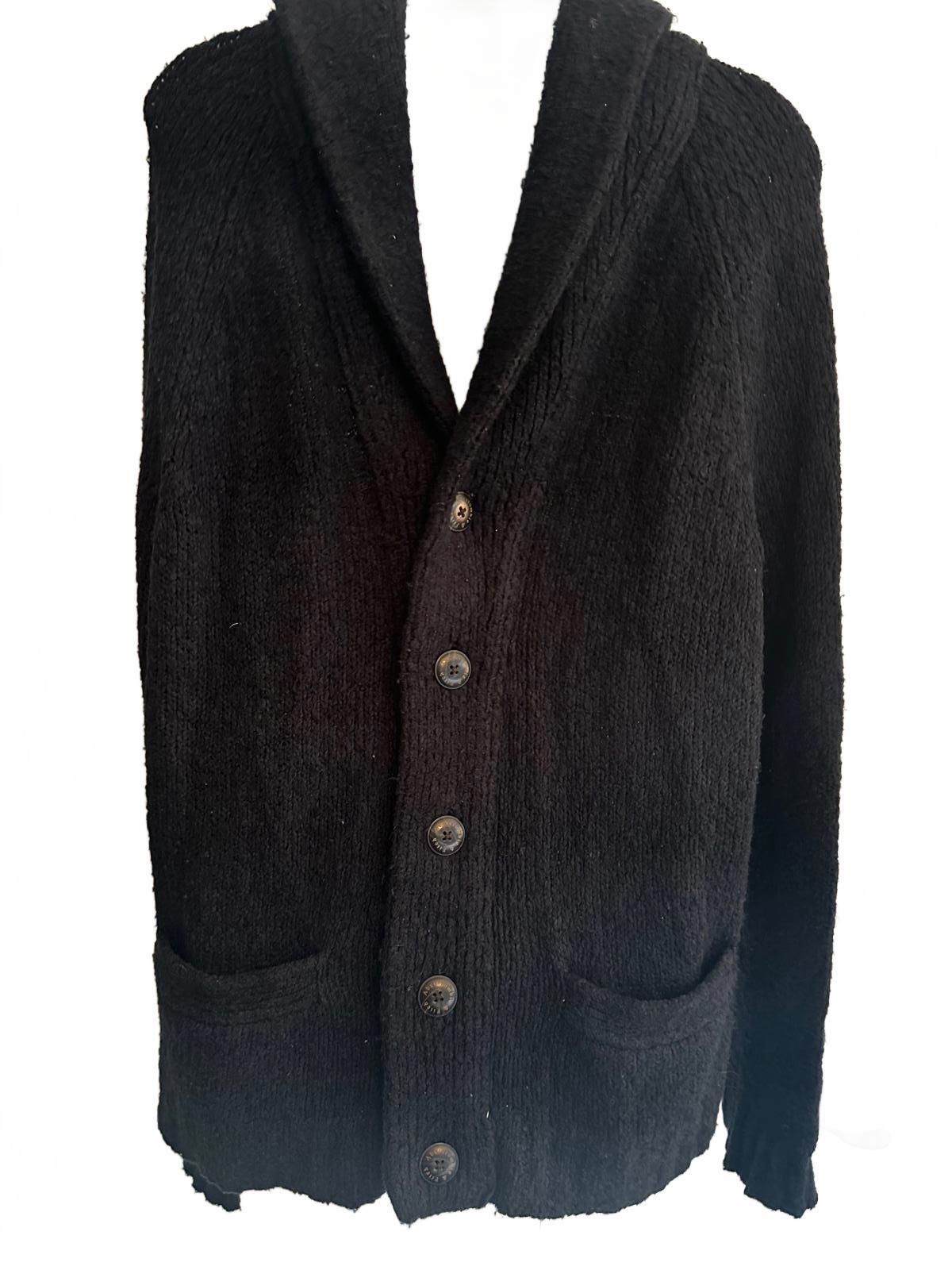 Abercrombie & Fitch Navy Knit Button Cardigan M