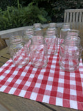Set of 9 Vintage Atlas Mason Jars 24oz