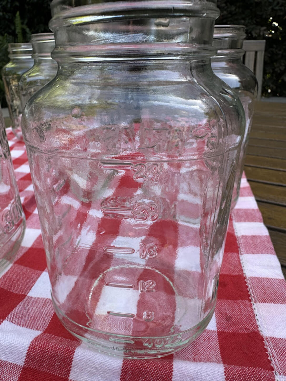 Set of 9 Vintage Atlas Mason Jars 24oz