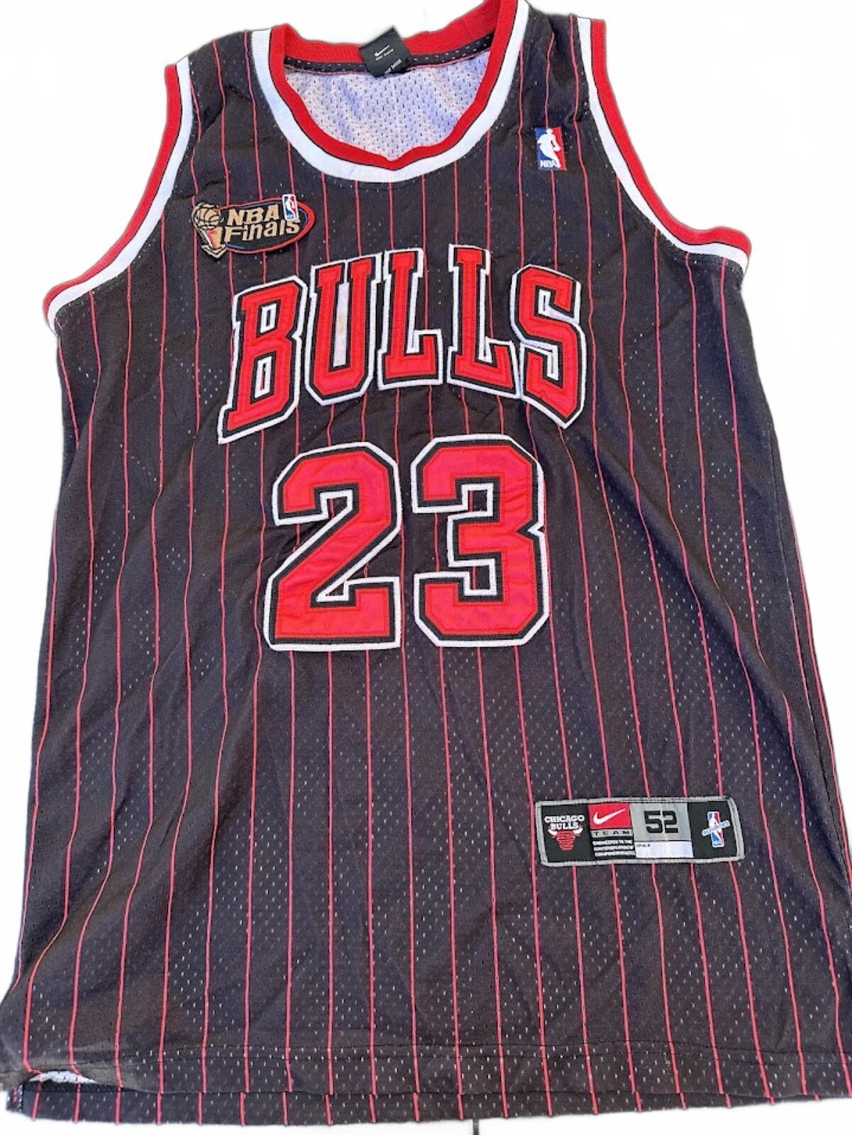Nike Chicago Bulls Jordan Finals Jersey # 23 size 52