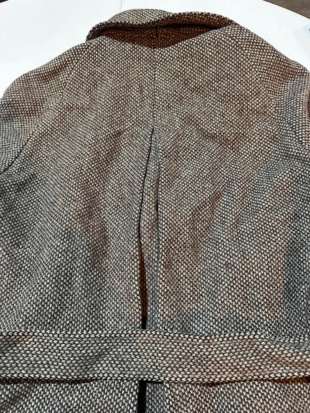 Vintage Dior Le Connaisseur Wool Belted Overcoat L