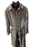 Vintage Dior Le Connaisseur Wool Belted Overcoat L
