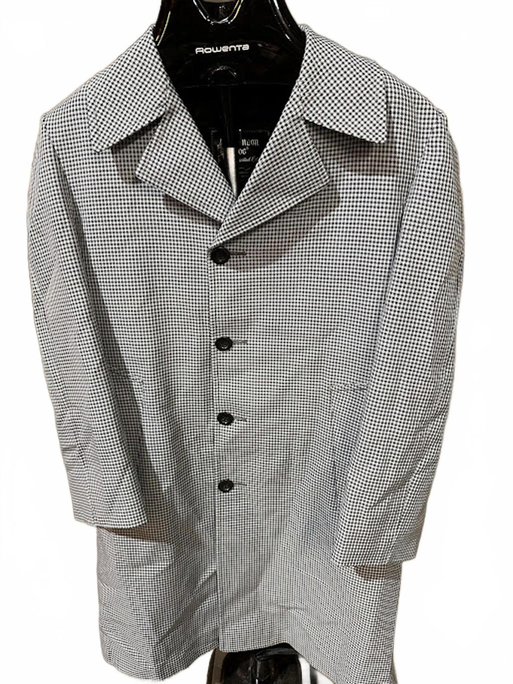 Vintage London Fog Houndstooth Long Coat USA Made