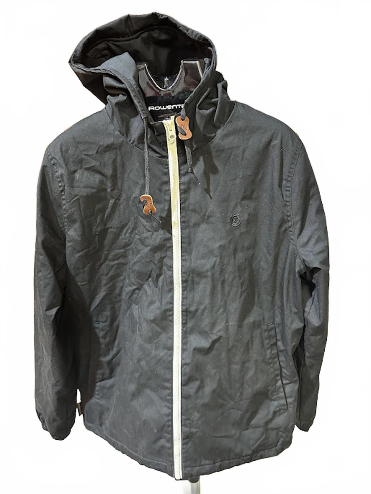 Element Wolfeboro Hooded Utility Jacket Black Medium