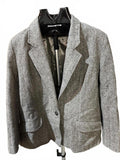 Vintage USA Made Herringbone Tweed Blazer Wool Jacket