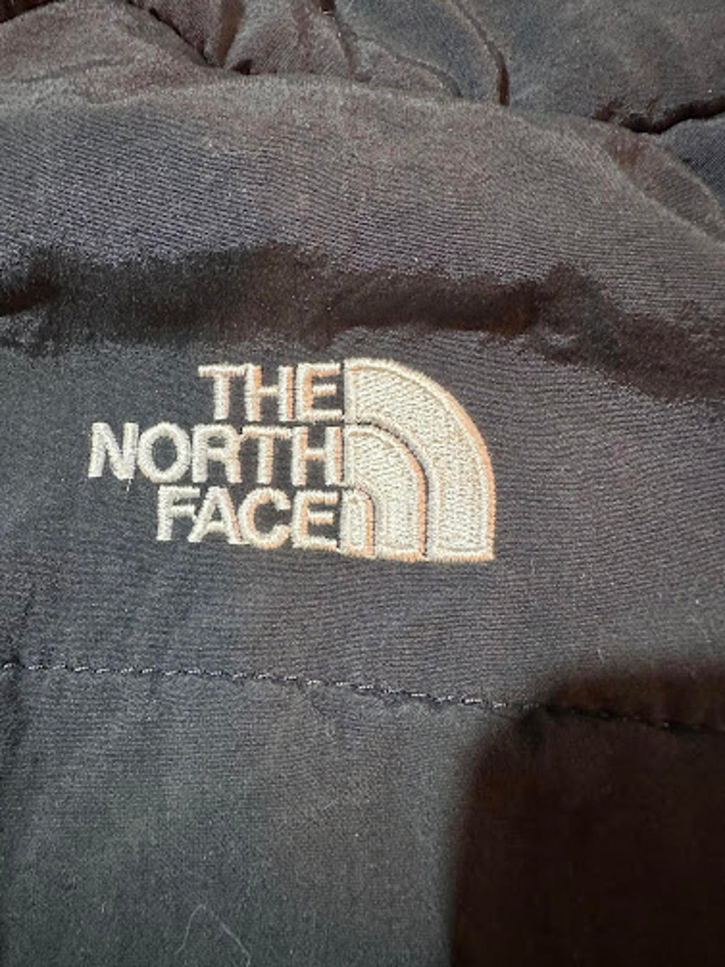 The North Face Fleece Lined Insulated Zip Vest Blue Black