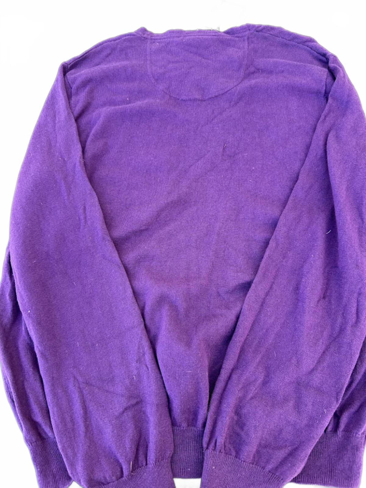 Men’s Foxcroft Cotton Cashmere Sweater XL
