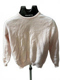 Charter Club 100% Cashmere Crewneck Sweater Pink M