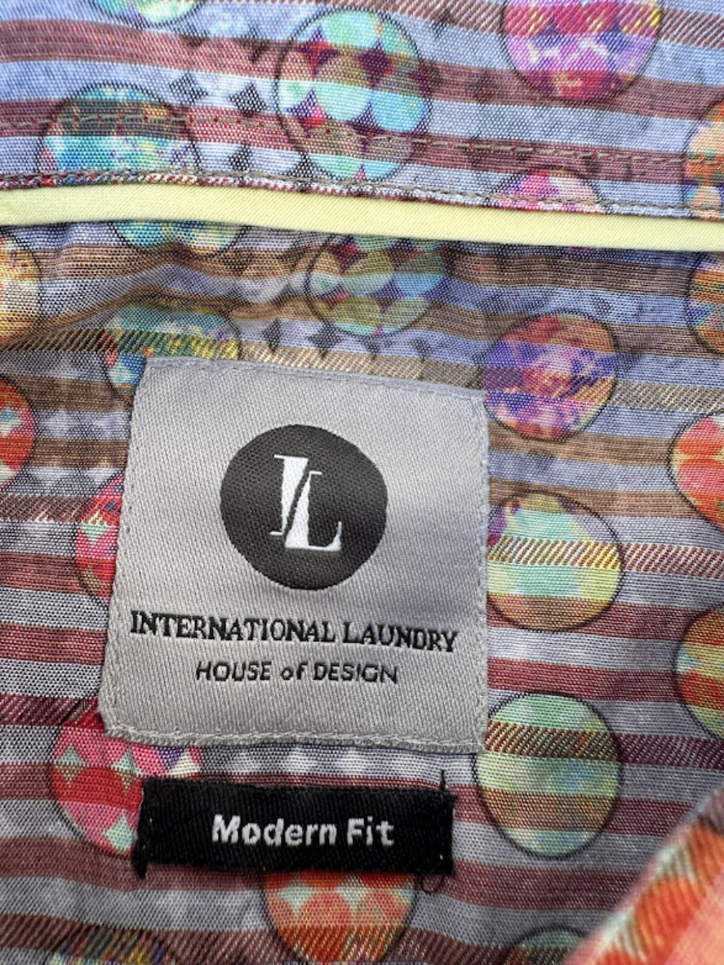 International Laundry Print Shirt Medium