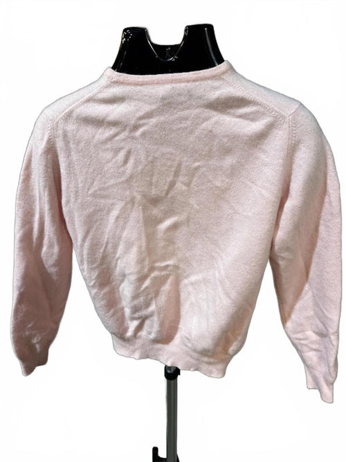 Charter Club 100% Cashmere Crewneck Sweater Pink M