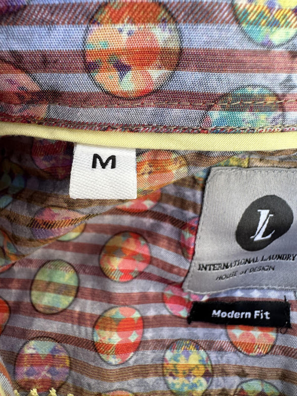 International Laundry Print Shirt Medium