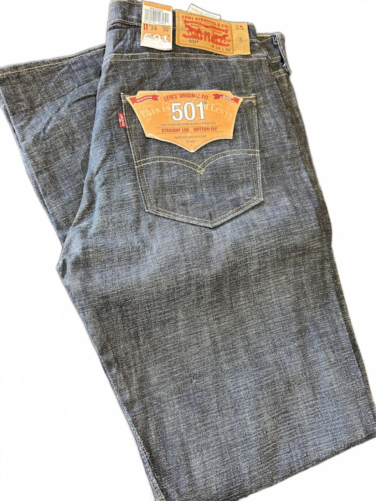 Levi’s 501 Dark Wash Jeans NWT 34x32
