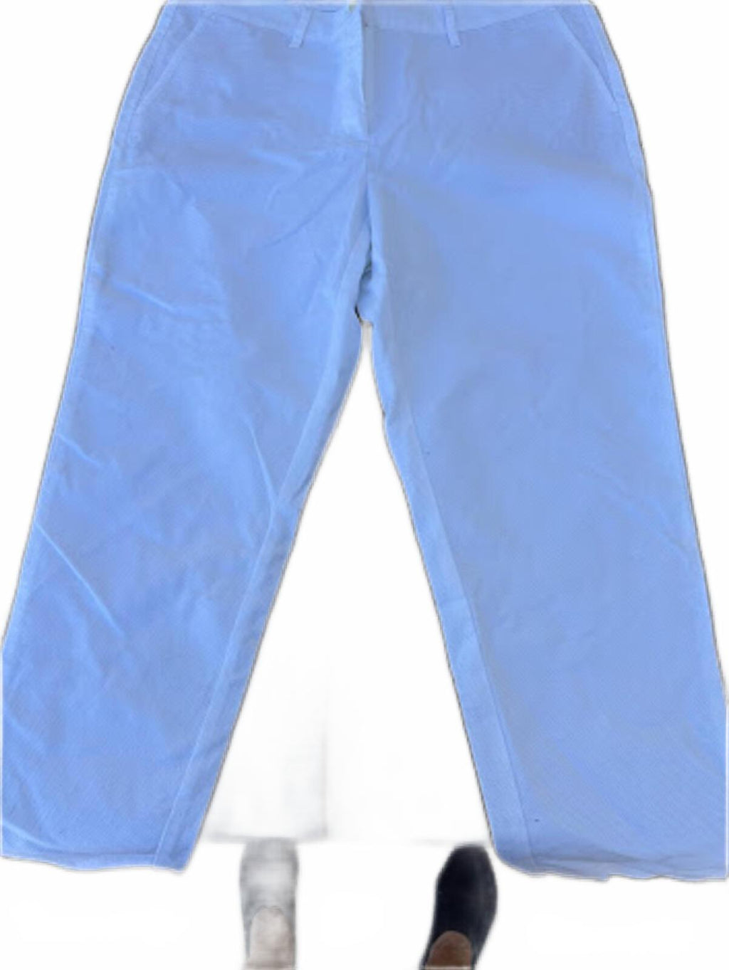 J. Jill White Textured Crop Pants NWT