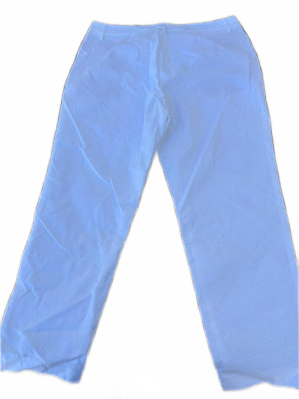 J. Jill White Textured Crop Pants NWT