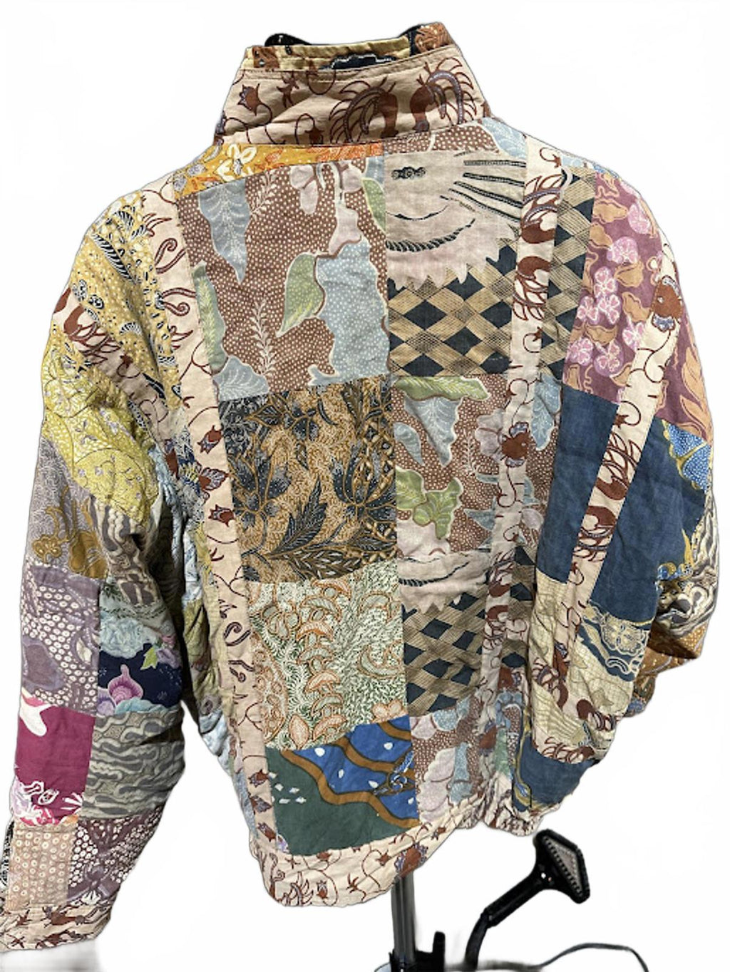 Vintage Boho Patchwork Quilted Jacket Festival Coat