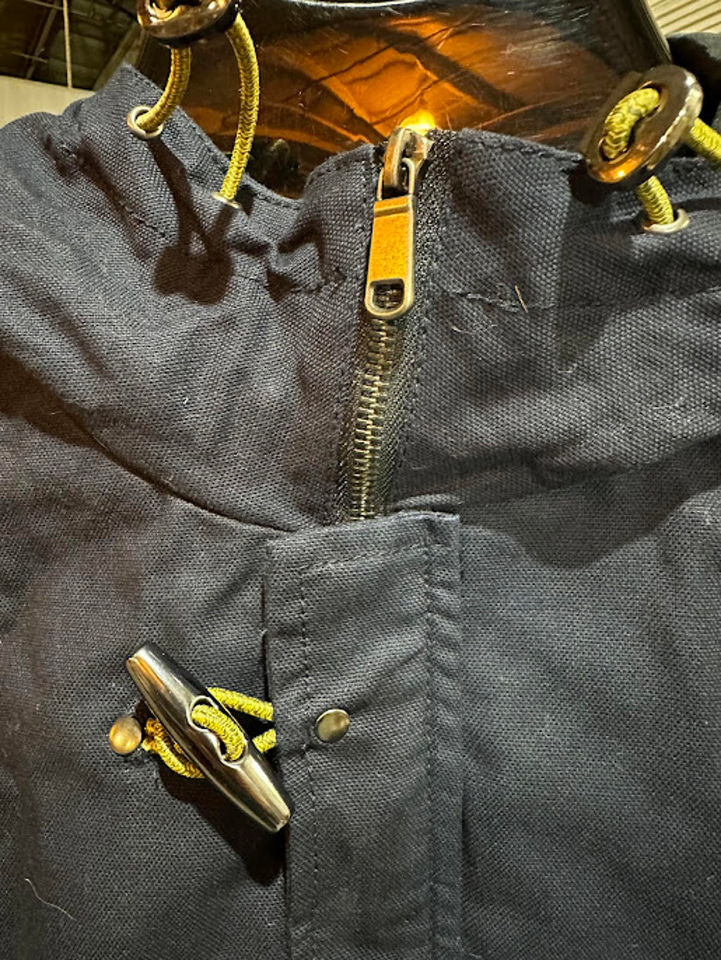 H&M Hooded Toggle Parka Utility Coat Insulated Men’s L