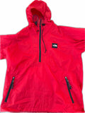 The North Face Red Half-Zip Windbreaker XS