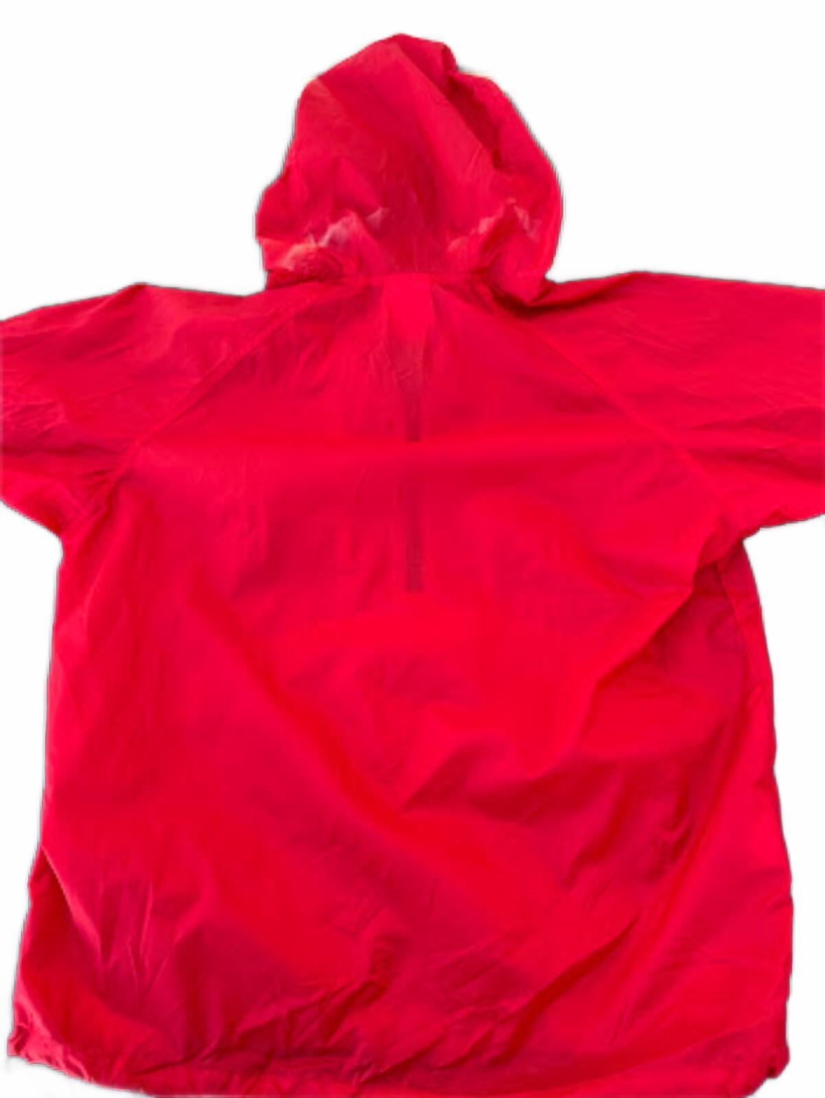 The North Face Red Half-Zip Windbreaker XS