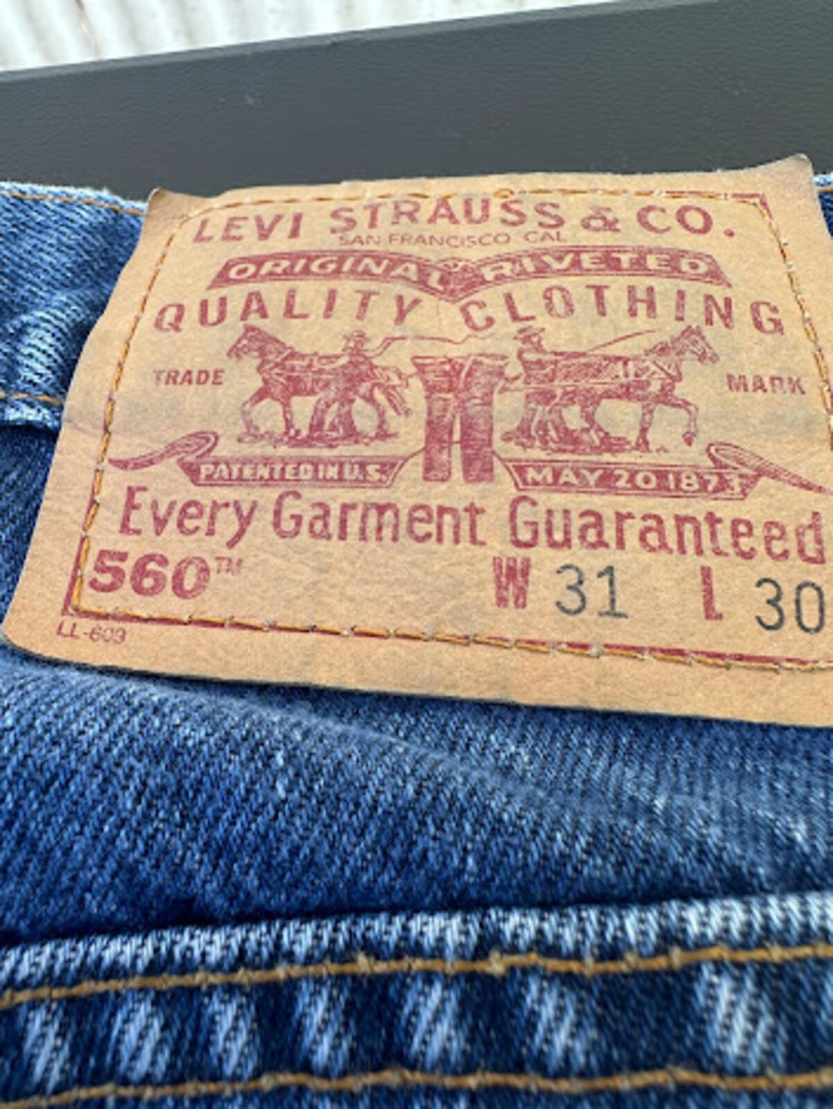 Vintage USA Levi's 560 Loose Fit Jeans 31x30