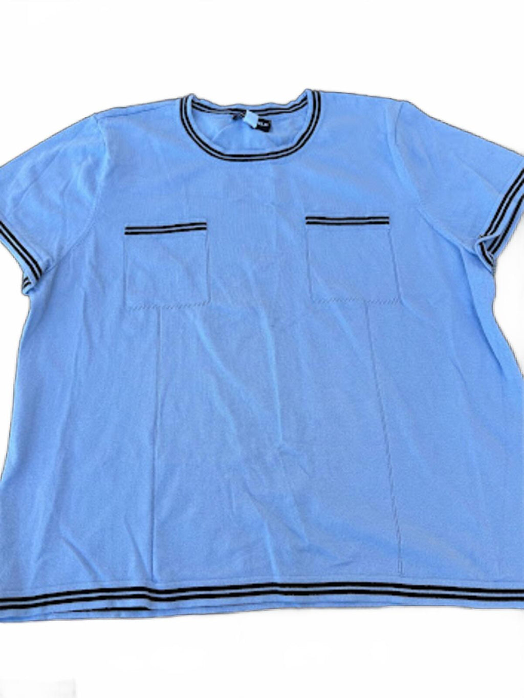 Karl Lagerfeld Paris Knit Trim Top XL