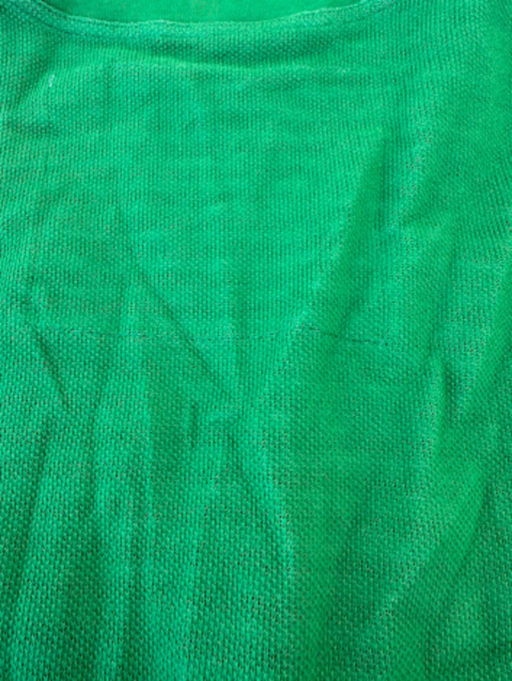Charles & 1/2 Green Cotton Cardigan Large