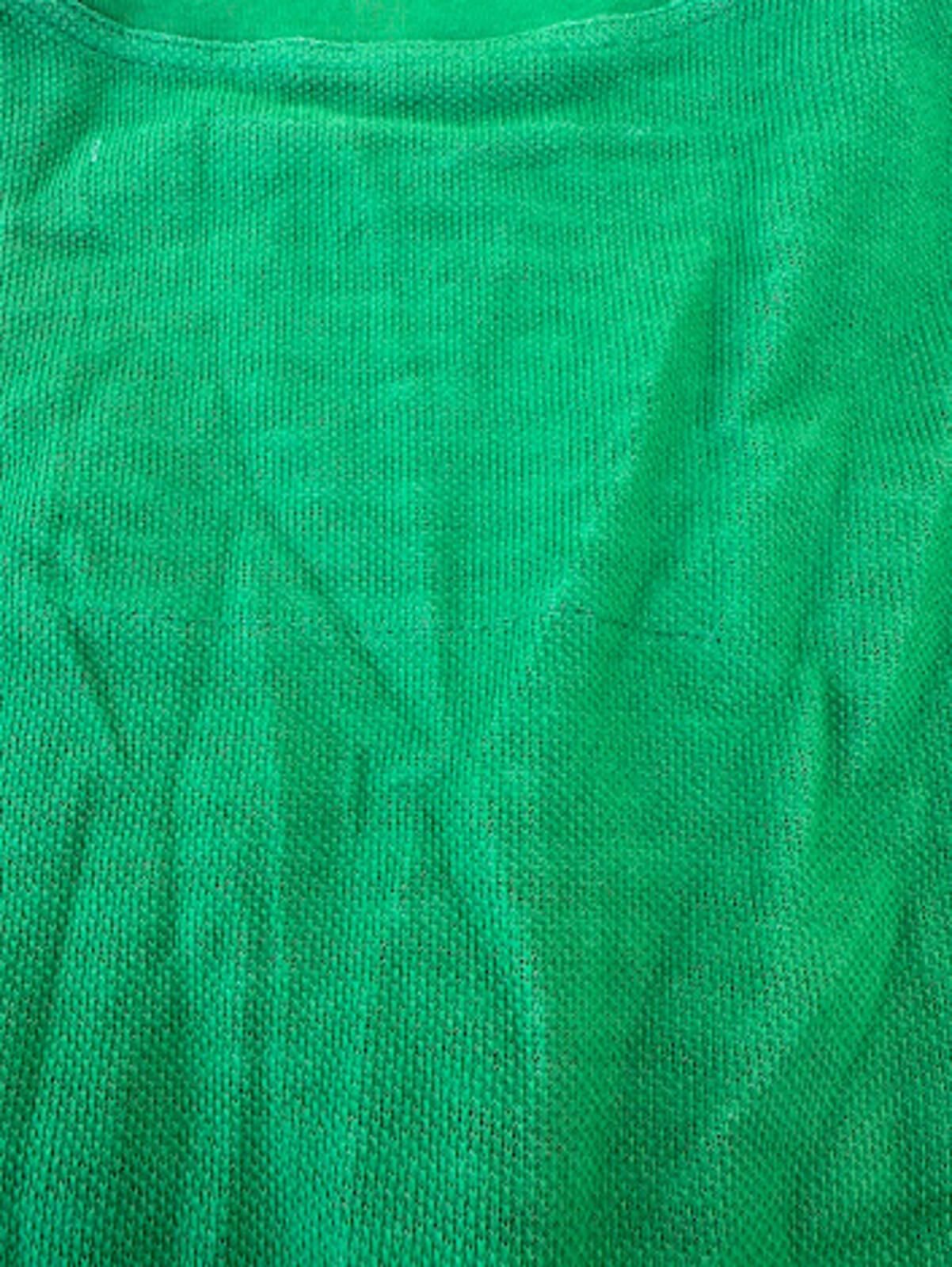 Charles & 1/2 Green Cotton Cardigan Large