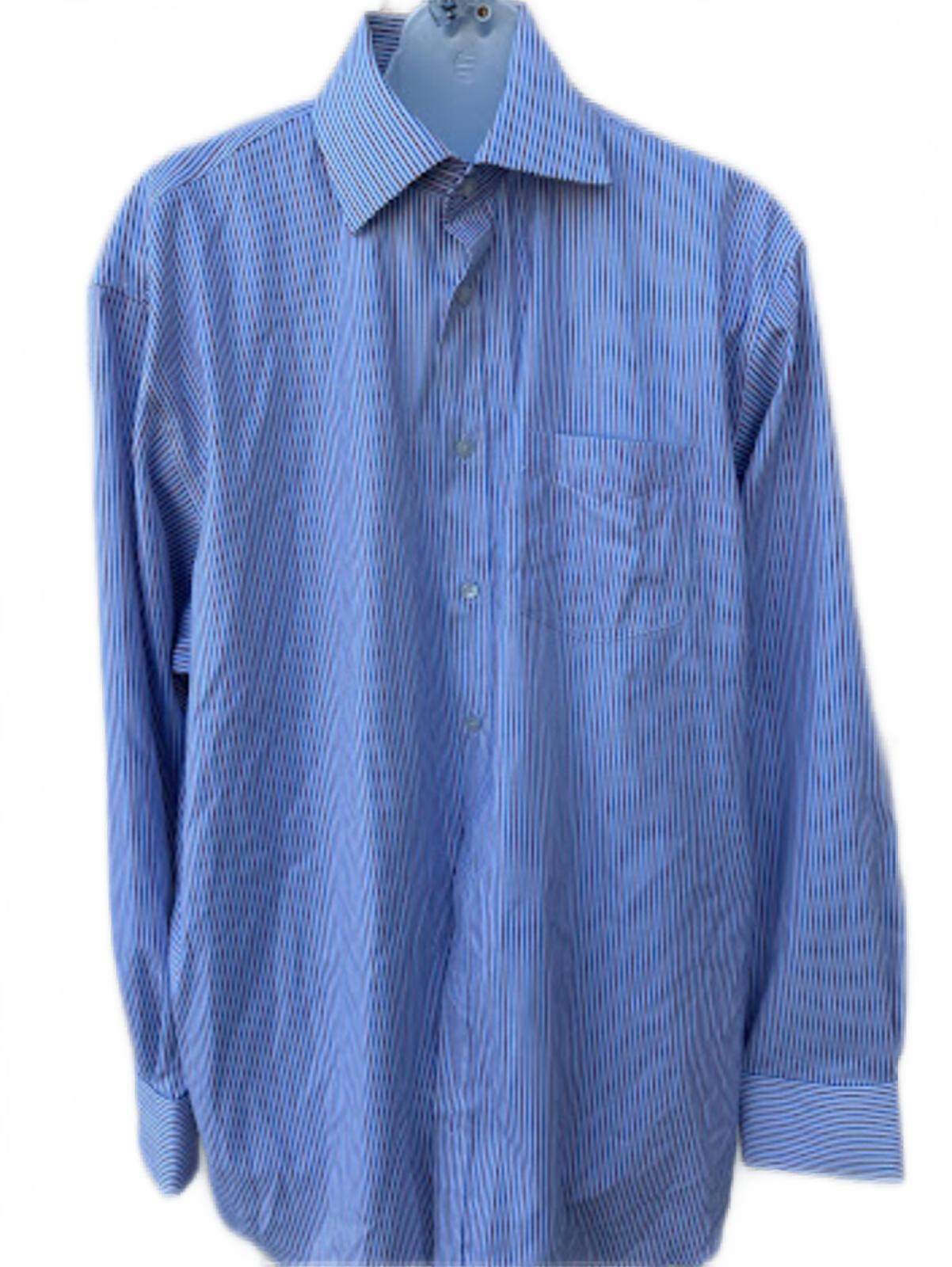 Thomas Pink Traveller Classic Stripe Dress Shirt