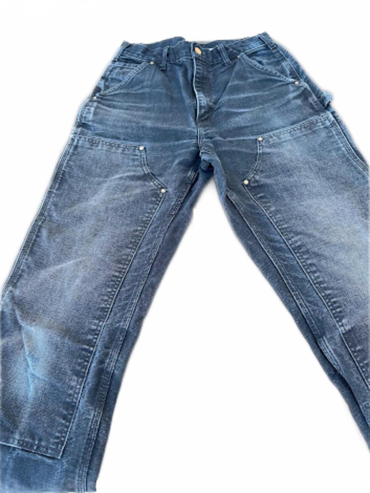 USA Carhartt Double Knee Work Jeans marked 30x34