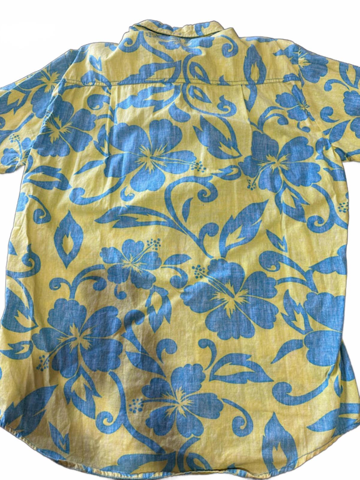 Off Shore USA Hawaiian Aloha Shirt Large