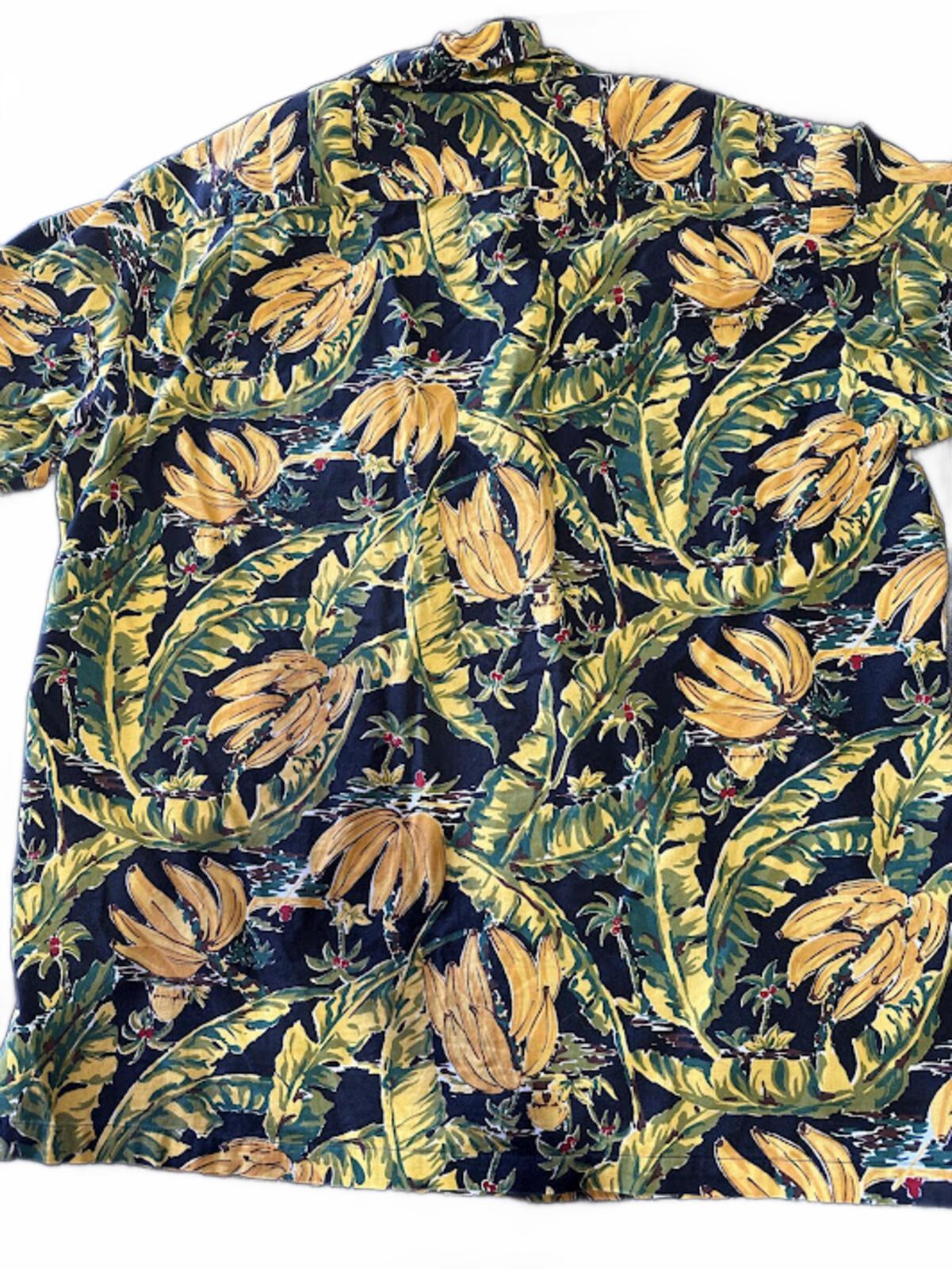 Joe Kealohas Banana Print Hawaiian Shirt