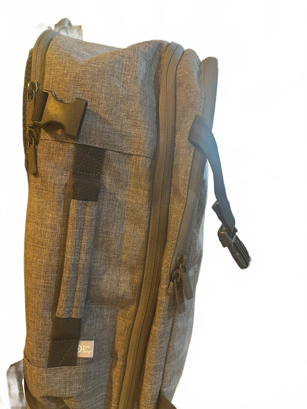 Made By Design Convertible Backpack Suitcase Carry-On – Target Brand – 18¾" Gray