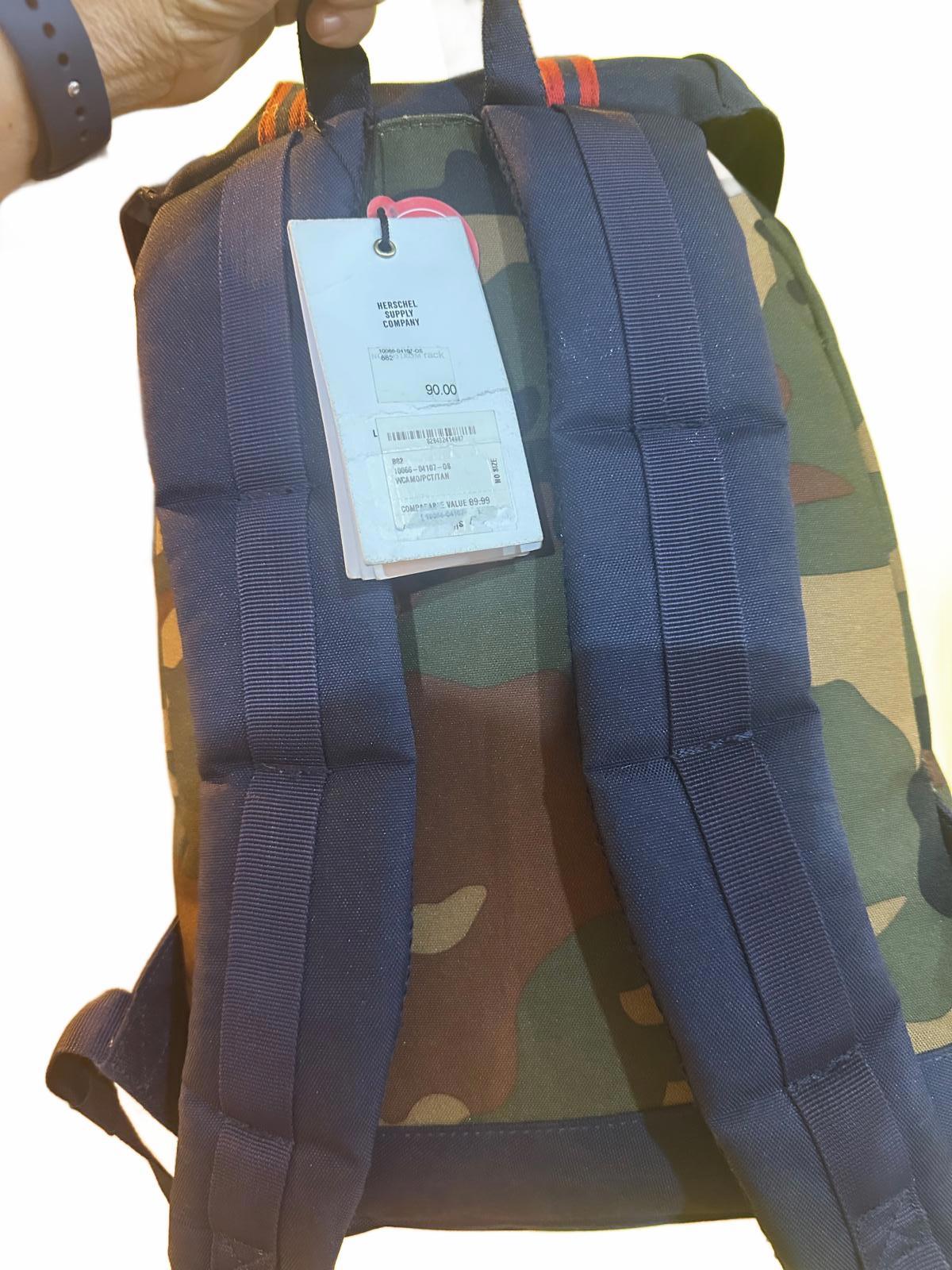 Herschel Retreat Backpack Camo/Peacoat 19.5L NWT Laptop Sleeve 15” NWT