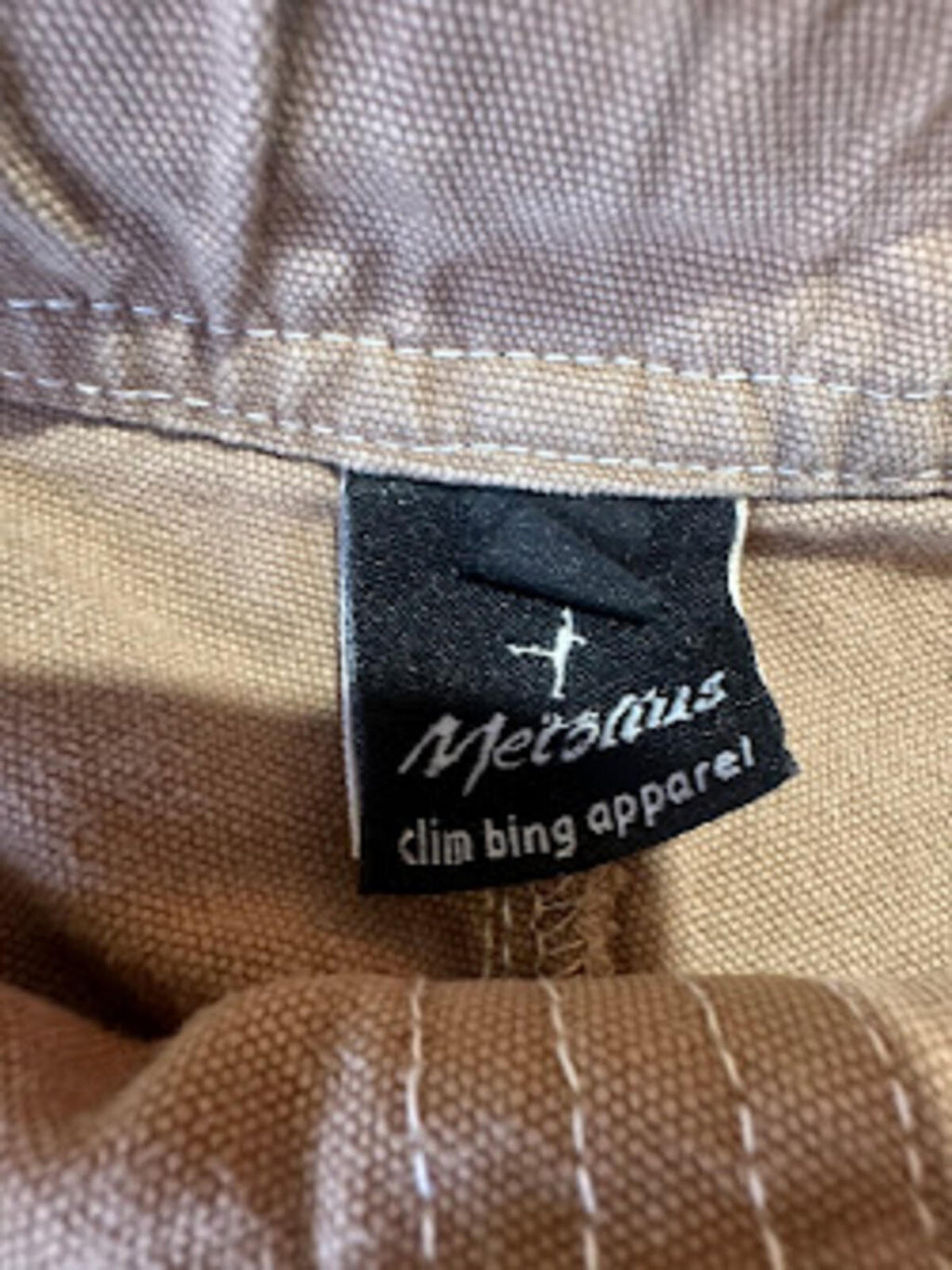 Metolius Canvas Climbing Pants Tan 35x29