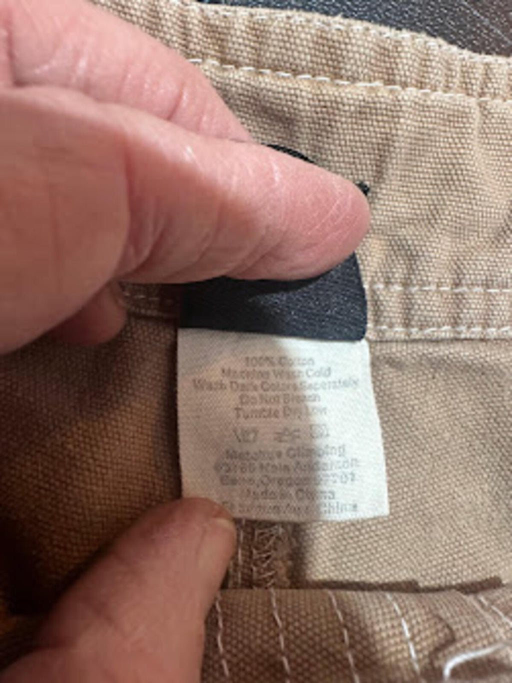 Metolius Canvas Climbing Pants Tan 35x29