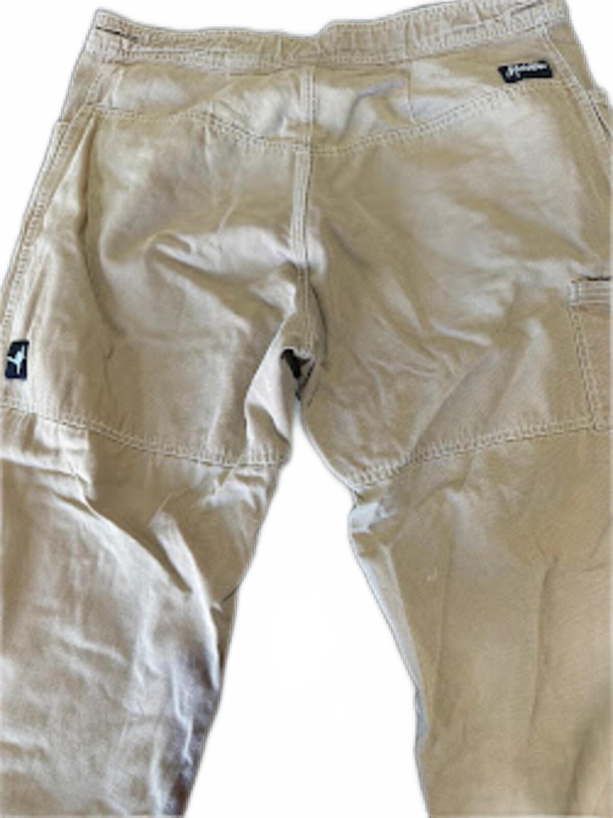 Metolius Canvas Climbing Pants Tan 35x29