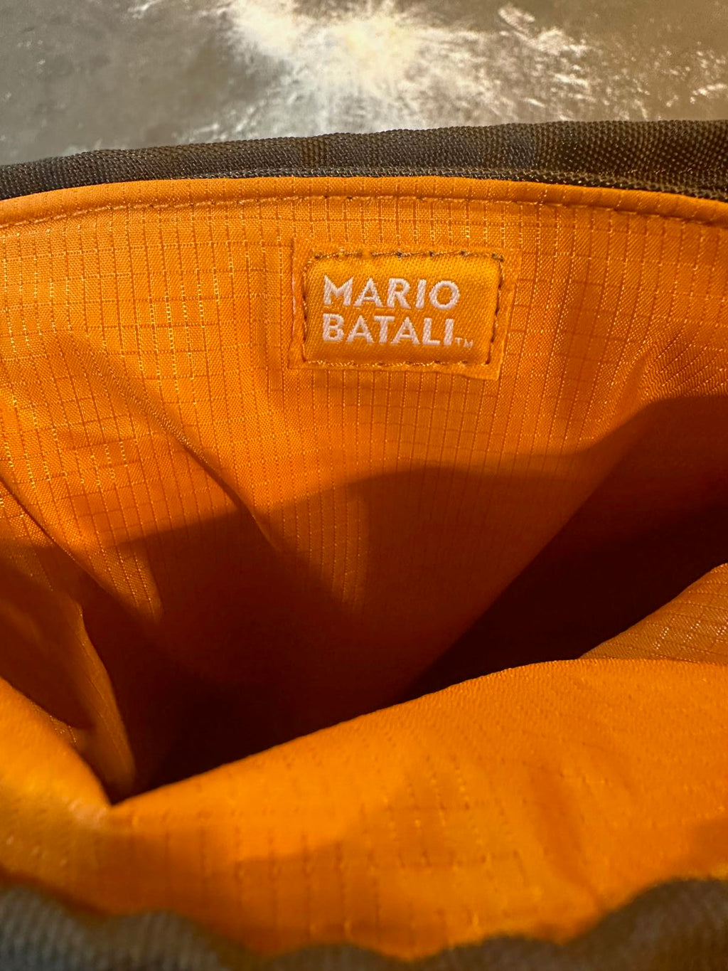 Mario Batali x Cort Moda small Backpack Olive green
