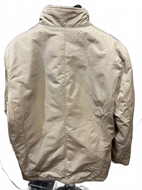 Banana Republic Quilted Field Jacket L Lined Utility Coat