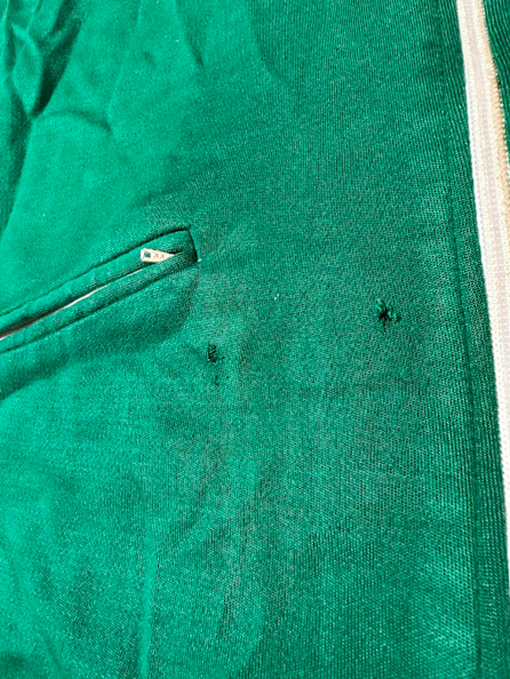 Vintage Jelenk Japan Track Jacket • Green Zip • M/L