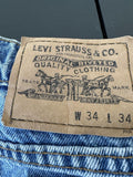 Levi's 550 USA Made Relaxed Fit Jeans 34x34