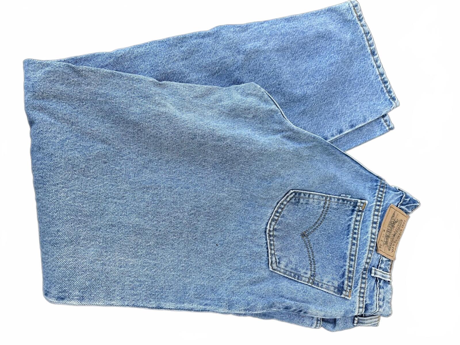 Levi's 550 USA Made Relaxed Fit Jeans 34x34
