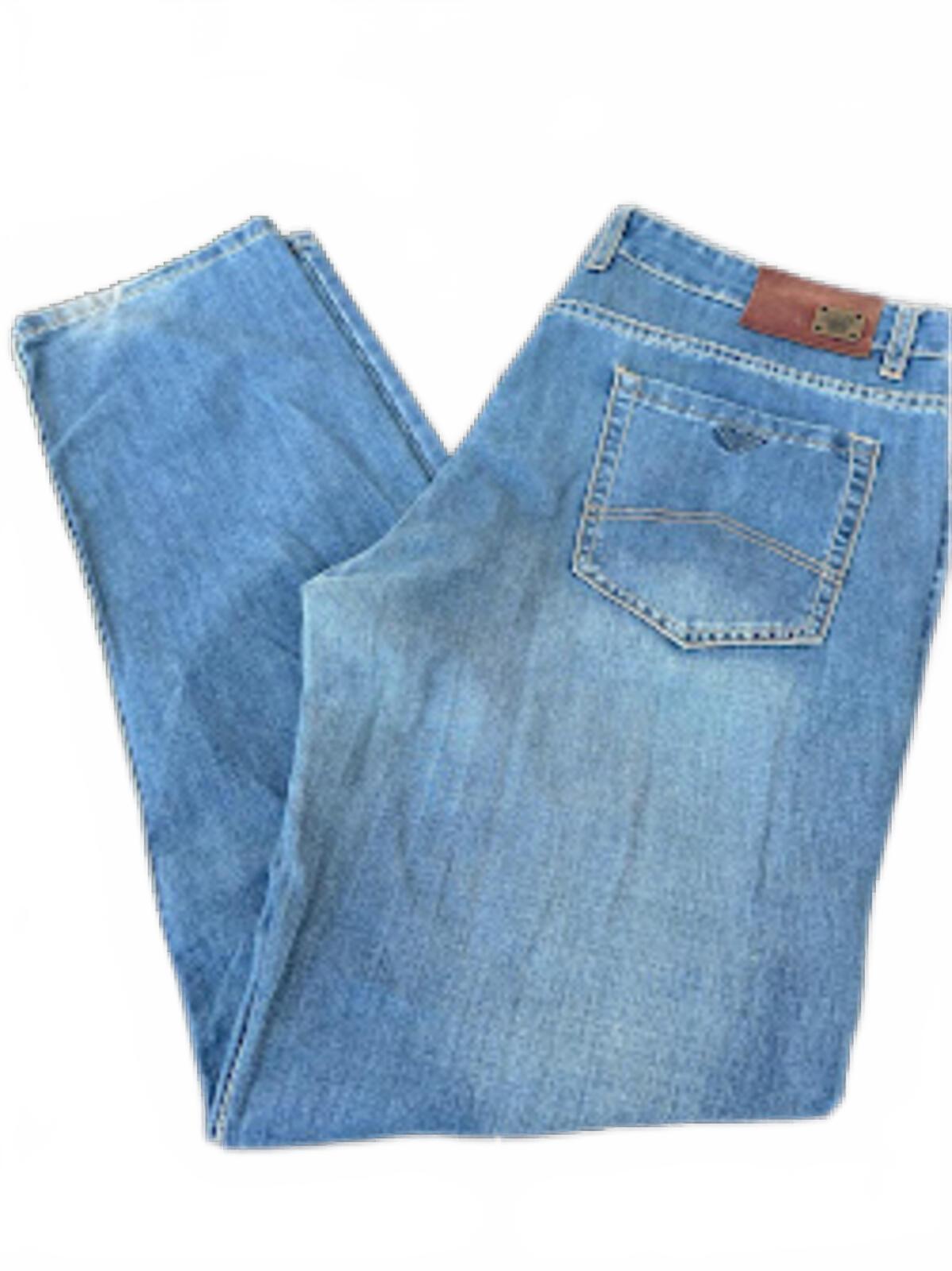 Armani Jeans Italy Straight Leg Denim 38x32
