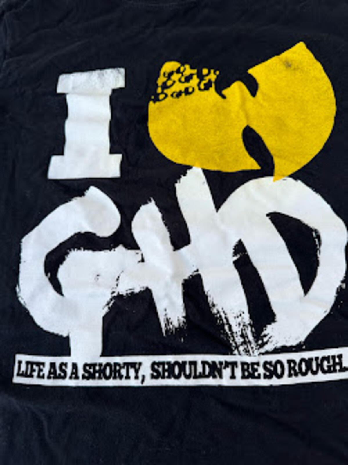 Wu-Tang Clan I ♥ GHD Graphic T-Shirt Small