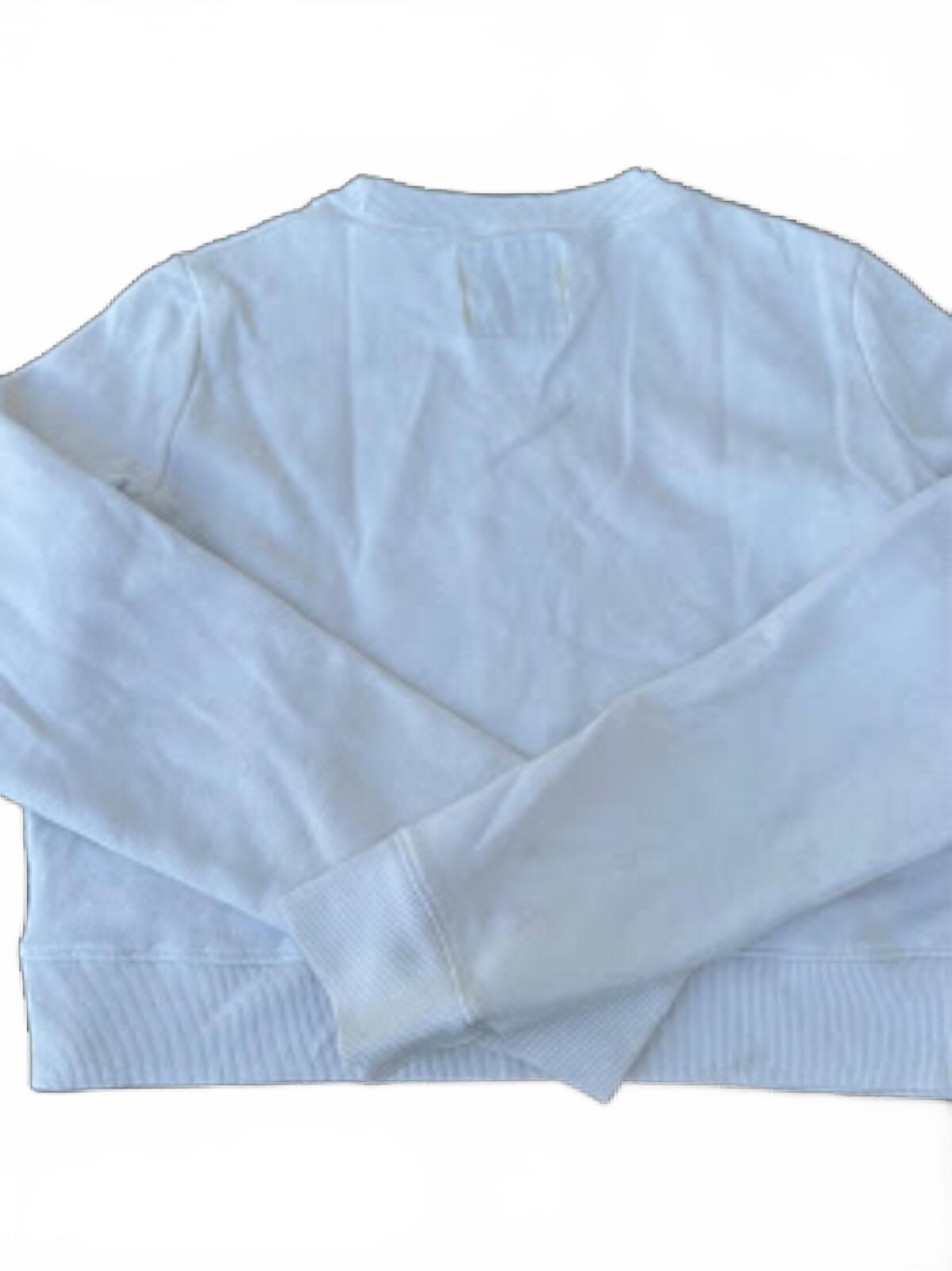 Hollister Rainbow Stripe Cropped Sweatshirt